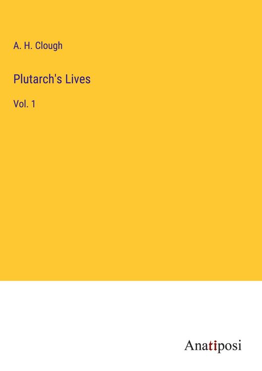 Produktbild: Plutarch's Lives