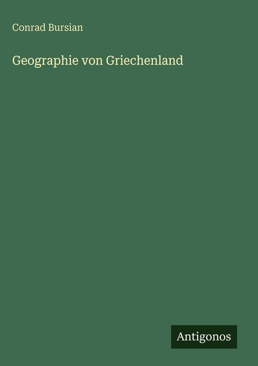 Produktbild: Geographie von Griechenland