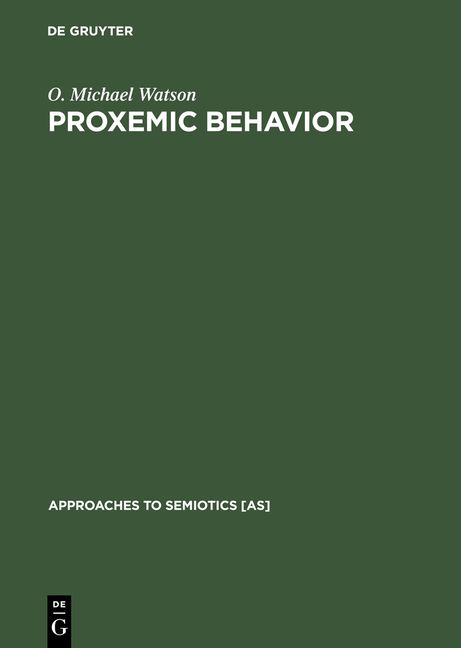 Produktbild: Proxemic Behavior