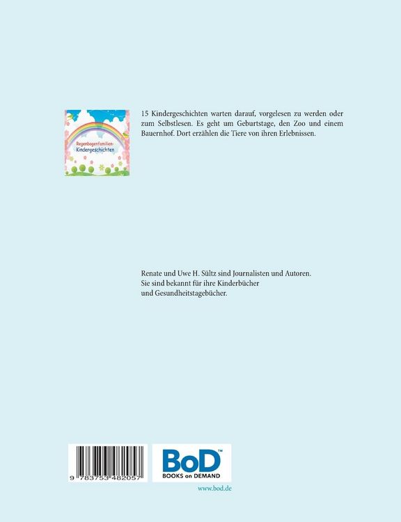 Produktbild: Regenbogen-Familien-Geschichten f&uuml;r Kinder