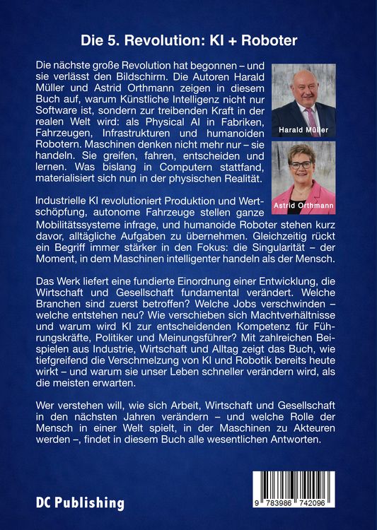 Produktbild: Die 5. Revolution: KI + Roboter