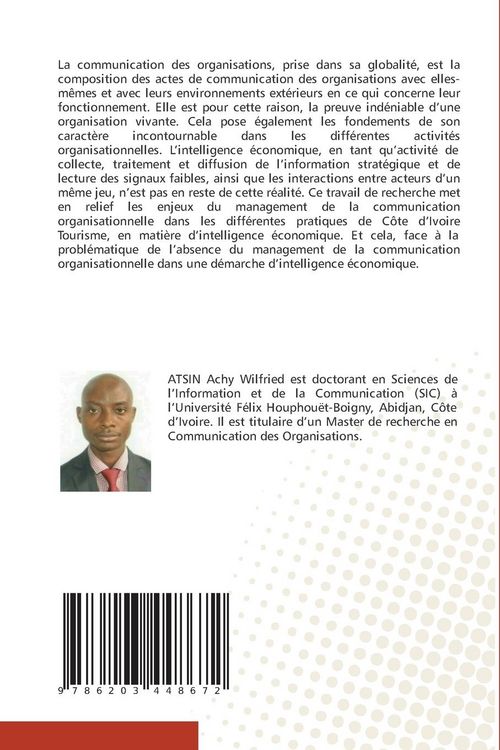 Produktbild: Intelligence &Eacute;conomique &agrave; C&ocirc;te d'Ivoire Tourisme