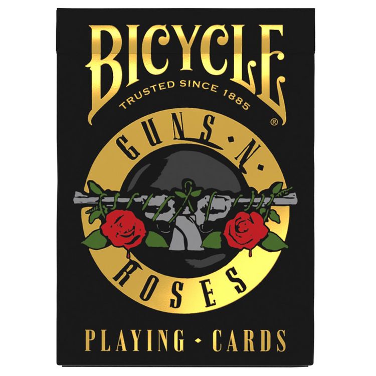 Produktbild: Bicycle Guns N Roses (Designer Spielkarten, Poker, Skat...)