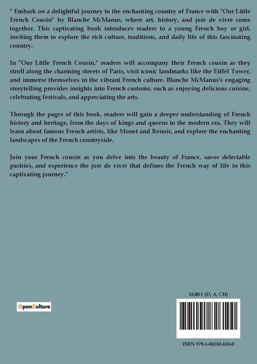 Produktbild: Our Little French Cousin