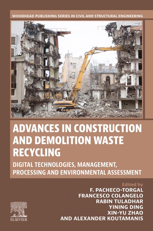 Produktbild: Advances in Construction and Demolition Waste Recycling