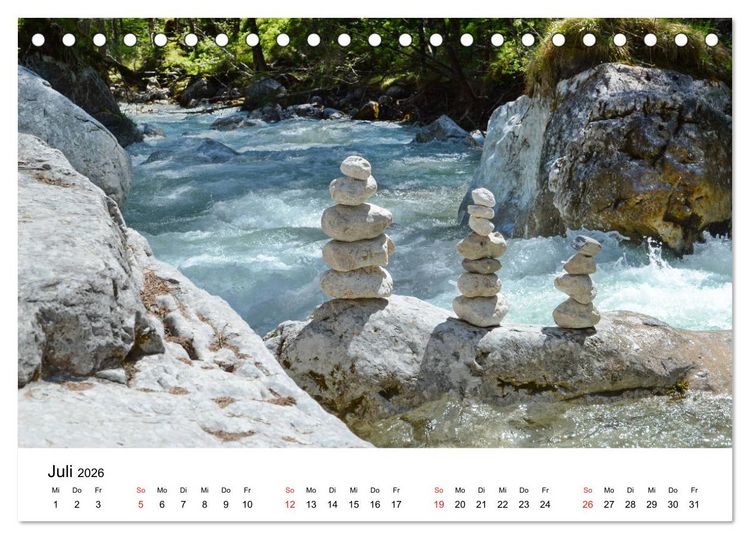 Produktbild: Im Land des K&ouml;nigssees (Tischkalender 2026 DIN A5 quer), CALVENDO Monatskalender