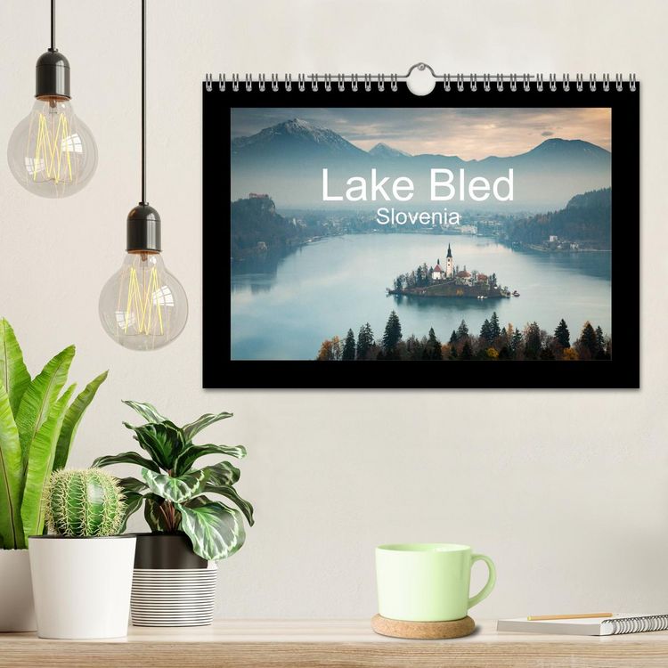 Produktbild: Lake Bled Slovenia (Wall Calendar 2026 DIN A4 landscape), CALVENDO 12 Month Wall Calendar