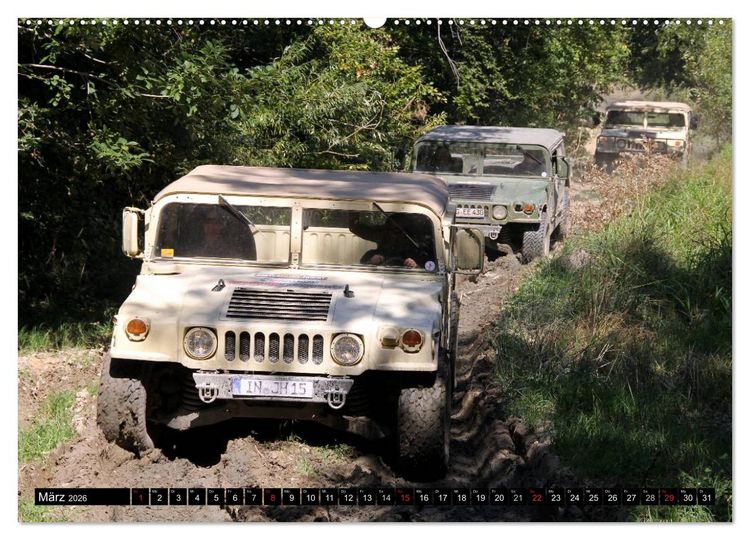 Produktbild: Hummer @ EnduRoMania (Wandkalender 2026 DIN A2 quer), CALVENDO Monatskalender