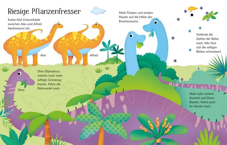 Produktbild: Mein Wisch-und-weg-Buch: Dinosaurier