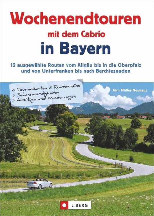 Produktbild: Wochenendtouren mit dem Cabrio in Bayern