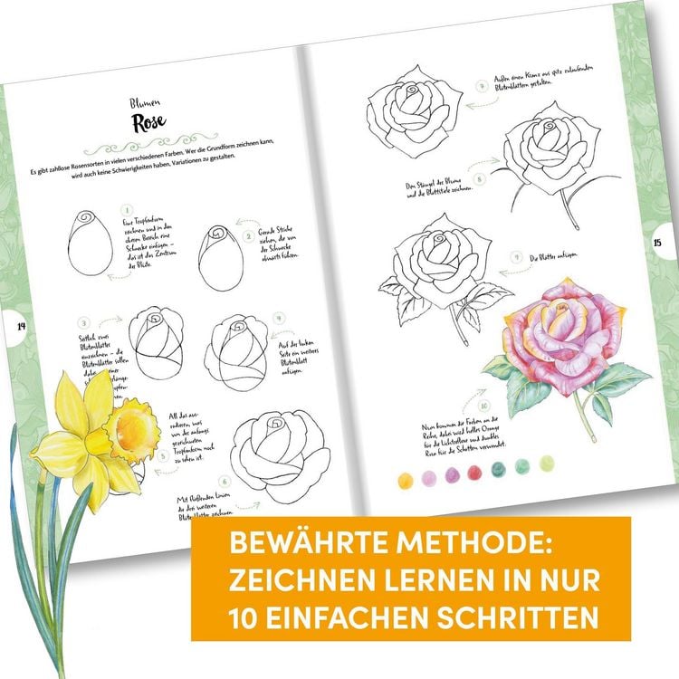 Produktbild: Die Kunst des Zeichnens 10 Steps - Die gro&szlig;e Sammlung