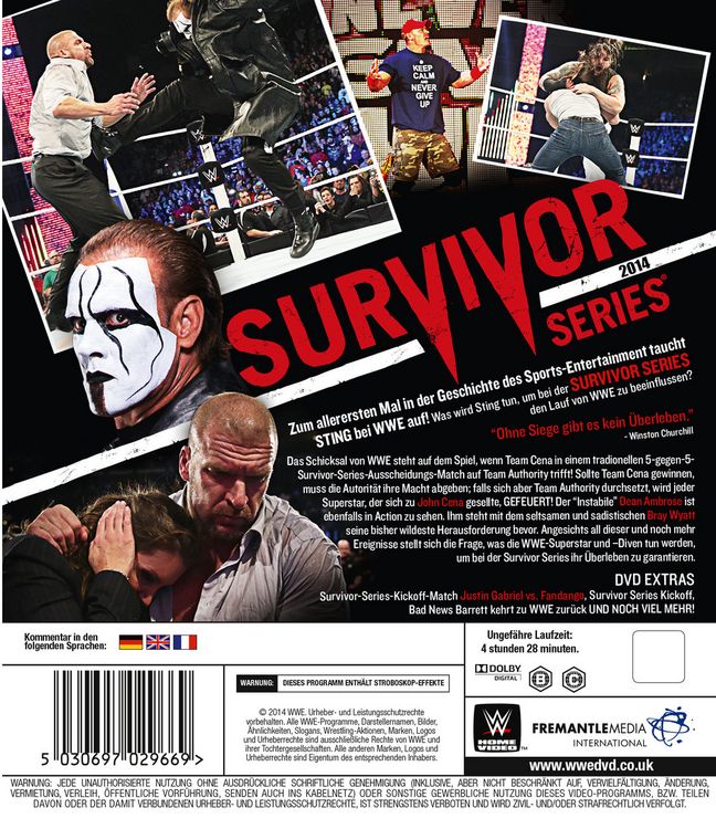 Produktbild: Survivor Series 2014