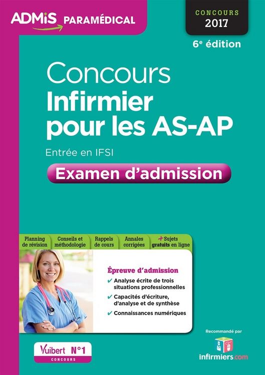 Produktbild: Concours infirmier asap entree ifsi