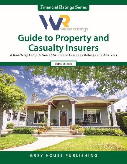 Produktbild: Weiss Ratings Guide to Property & Casualty Insurers, Summer 2023