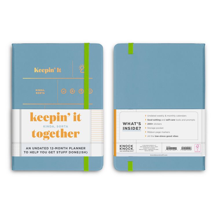 Produktbild: Keepin' It Kinda, Sorta Together Large Hardcover Planner