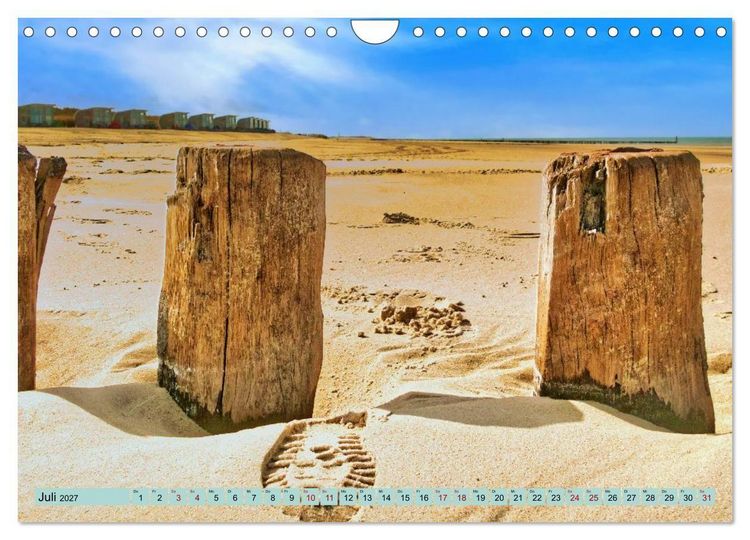 Produktbild: Magische K&uuml;ste Zeeland (Wandkalender 2027 DIN A4 quer), CALVENDO Monatskalender