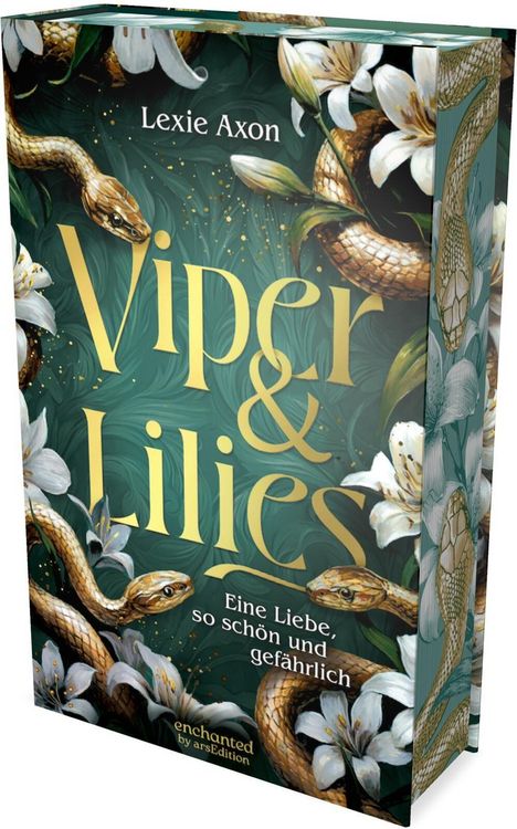 Produktbild: Viper & Lilies &ndash; Eine Liebe, so sch&ouml;n und gef&auml;hrlich (Sisters of Flowers and Flames 1)
