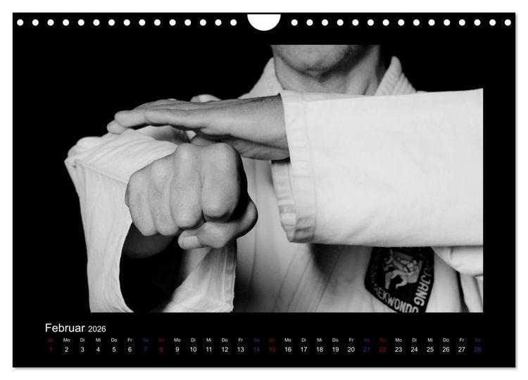 Produktbild: Traditionelles Taekwon-Do (Wandkalender 2026 DIN A4 quer), CALVENDO Monatskalender