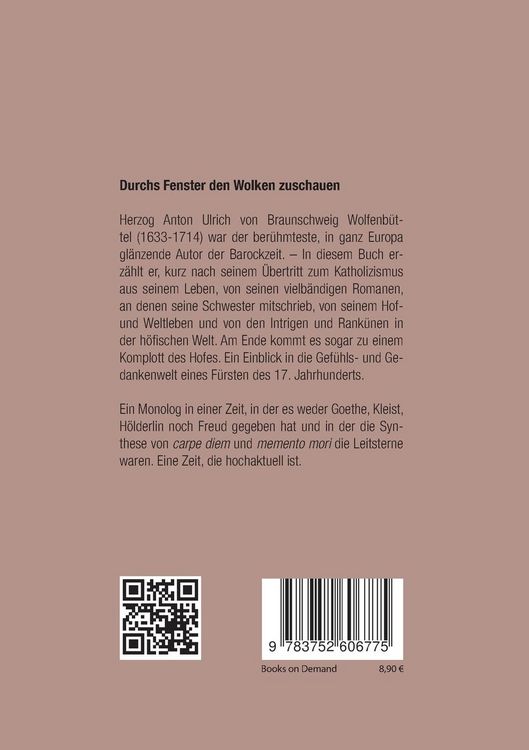 Produktbild: Durchs Fenster den Wolken zuschauen