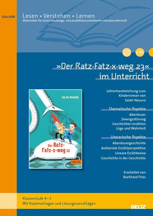 Produktbild: »Der Ratz-Fatz-x-weg 23« f. Unt./Lehrerhandr.+Kopiervorl.