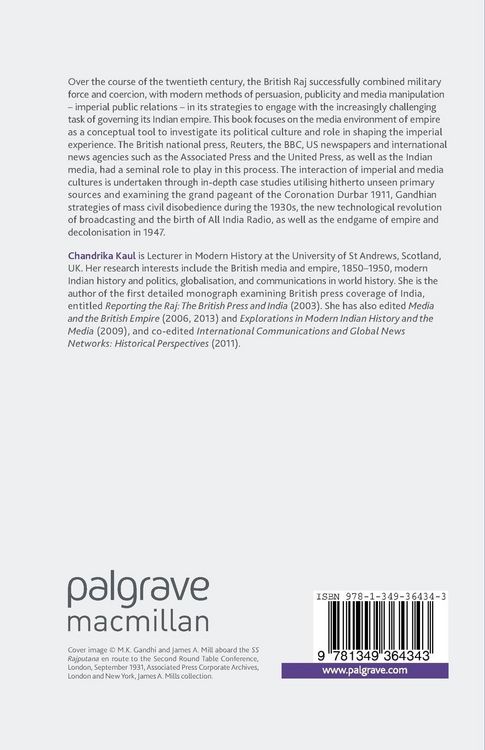 Produktbild: Communications, Media and the Imperial Experience