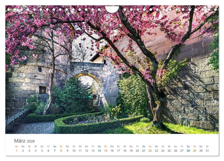 Produktbild: Oberfranken - Bayerns Norden (Wandkalender 2026 DIN A4 quer), CALVENDO Monatskalender