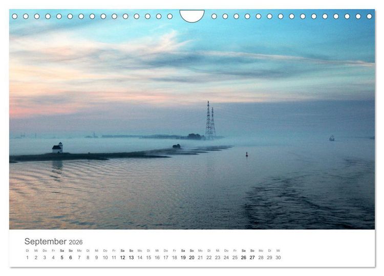 Produktbild: Faszination Schifffahrt - Schiffspassagen (Wandkalender 2026 DIN A4 quer), CALVENDO Monatskalender