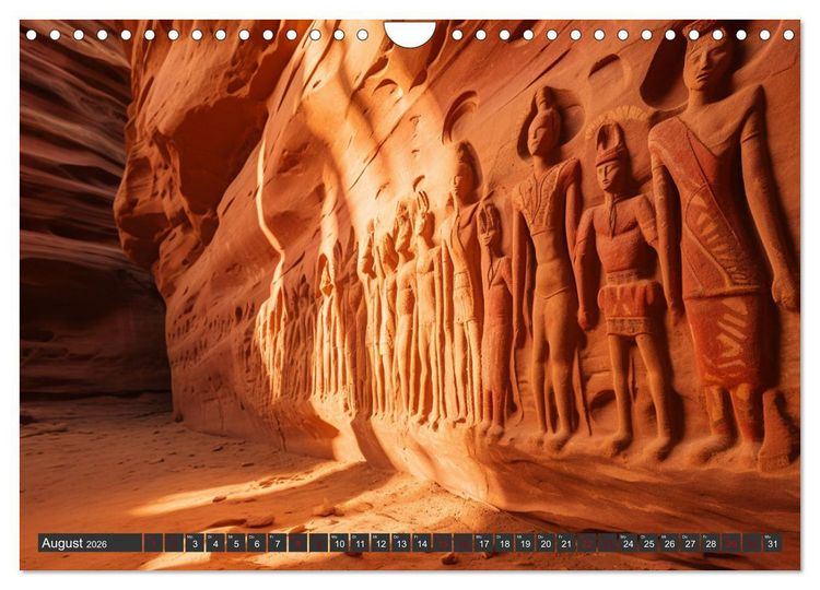 Produktbild: R&auml;tselhaftes aus der Arch&auml;ologie (Wandkalender 2026 DIN A4 quer), CALVENDO Monatskalender