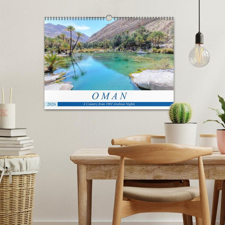 Produktbild: Oman (Wall Calendar 2026 DIN A3 landscape), CALVENDO 12 Month Wall Calendar