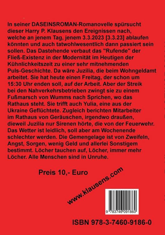 Produktbild: Daseinsroman [3.3.23]
