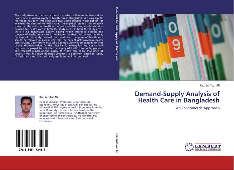 Produktbild: Demand-Supply Analysis of Health Care in Bangladesh