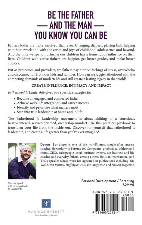 Produktbild: Fatherhood Is Leadership