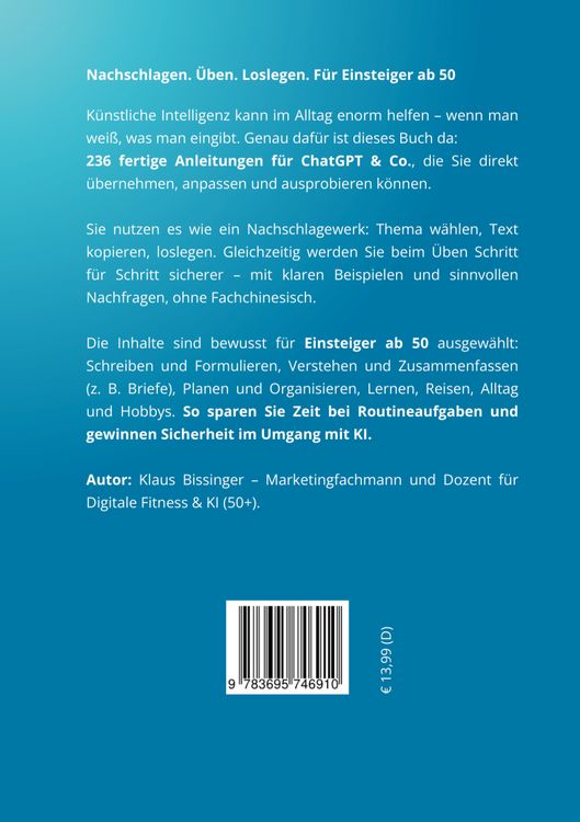 KI im Alltag - 236 fertige Anleitungen fr ChatGPT &Co.!" online kaufen
