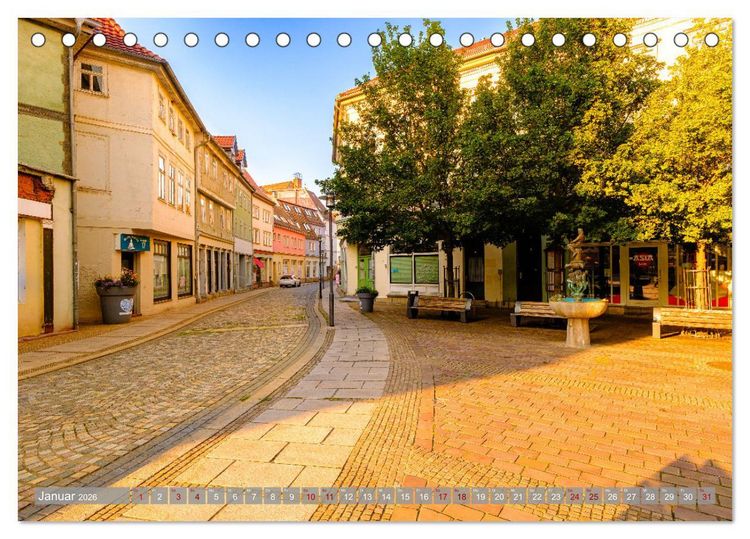 Produktbild: Ein Blick auf Sondershausen (Tischkalender 2026 DIN A5 quer), CALVENDO Monatskalender