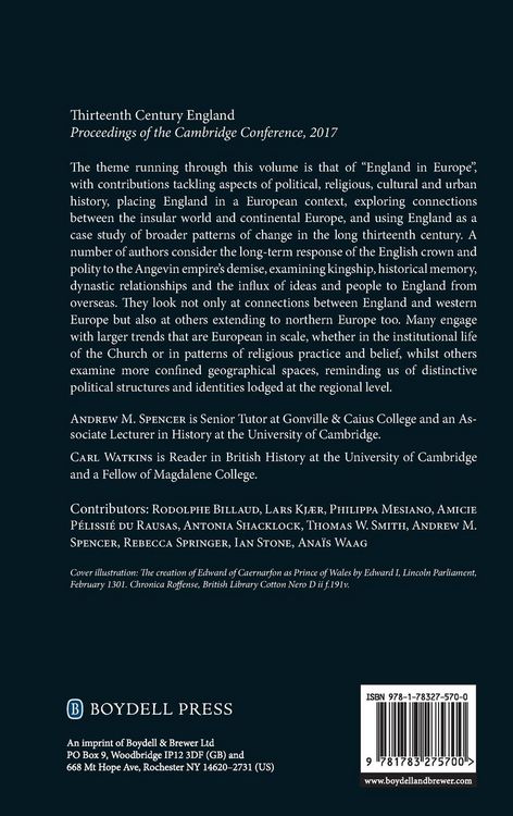 Produktbild: Thirteenth Century England XVII