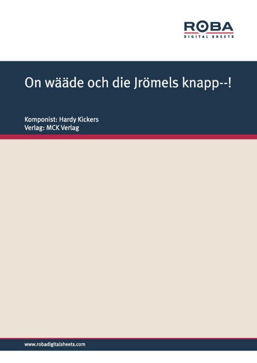 Produktbild: On w&auml;&auml;de och die Jr&ouml;mels knapp--!