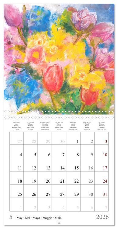 Produktbild: Oasis of calm - Finding silence in painted still life (Wall Calendar 2026 12 &times; 12 Inch) CALVENDO 12 Month Wall Calendar