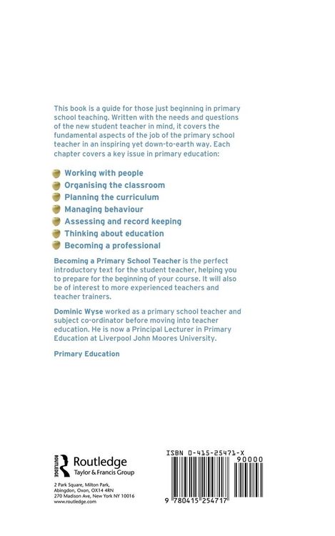 Produktbild: Becoming a Primary School Teacher