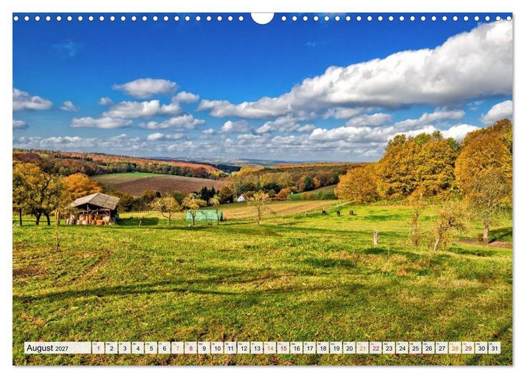 Produktbild: Naturpark Reinhardswald - Wo die Sababurg auf die Weser trifft (Wandkalender 2027 DIN A3 quer), CALVENDO Monatskalender