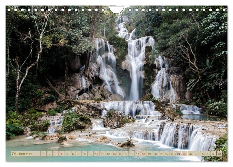 Produktbild: Laos - eine Bildreise (Wandkalender 2026 DIN A4 quer), CALVENDO Monatskalender