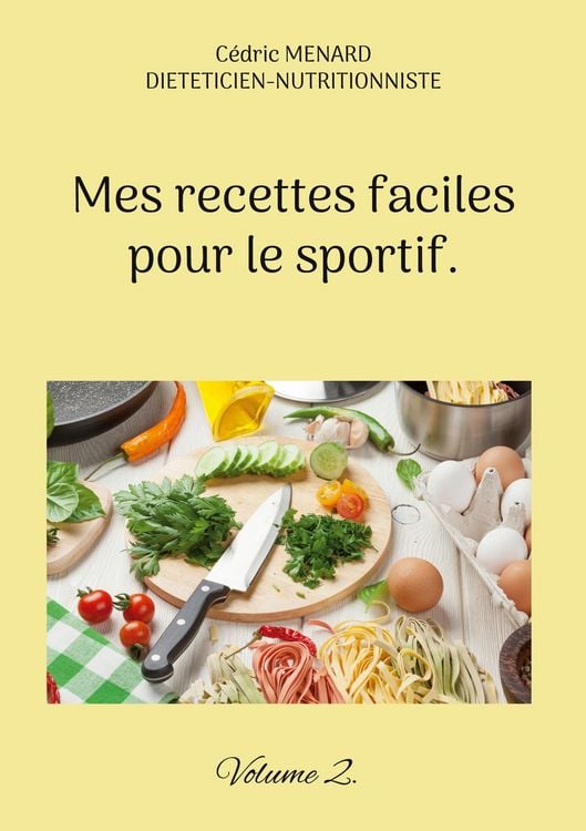 Produktbild: Mes recettes faciles pour le sportif.