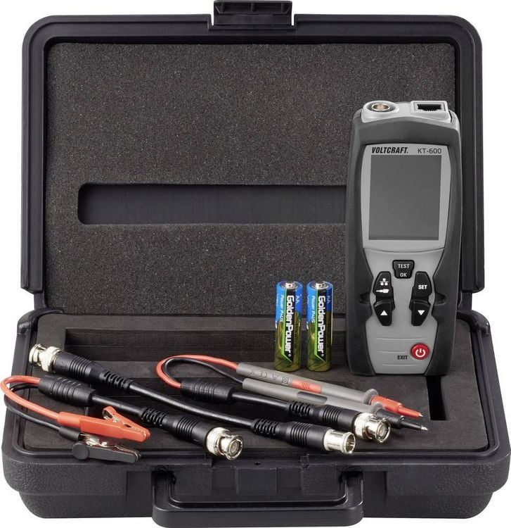 Produktbild: VOLTCRAFT Kabeltester VC-9199620 KT-600 Netzwerk