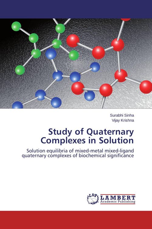 Produktbild: Study of Quaternary Complexes in Solution