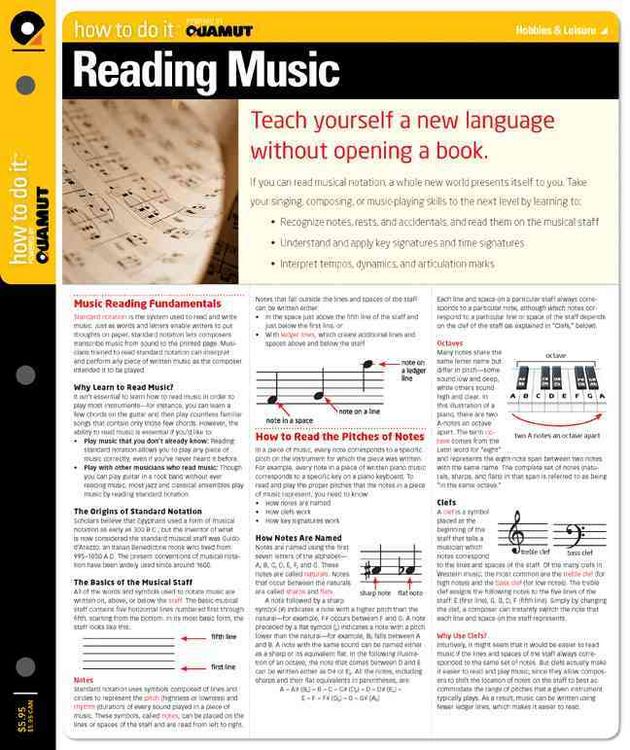 Produktbild: Reading Music