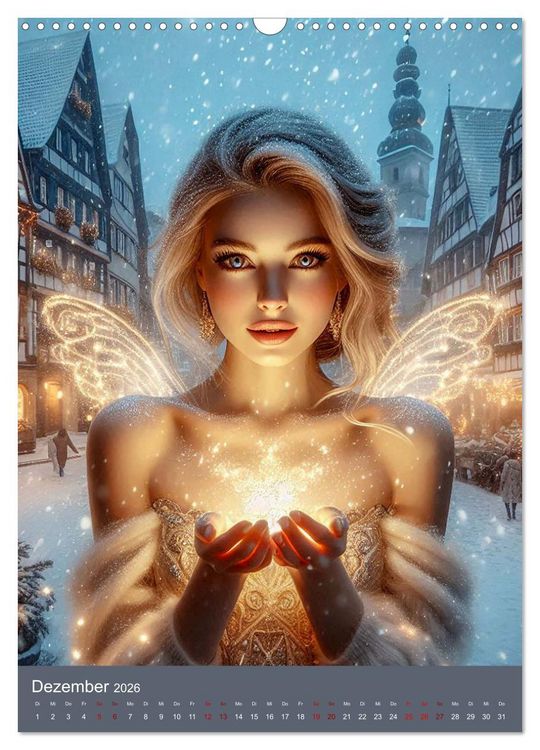 Produktbild: Mystische Welten, Fantasy Naturzauber (Wandkalender 2026 DIN A3 hoch), CALVENDO Monatskalender