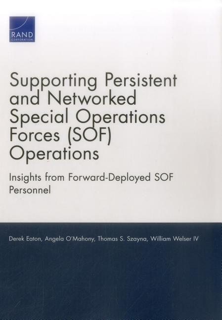 Produktbild: Supporting Persistent and Networked Special Operations Forces (Sof) Operations