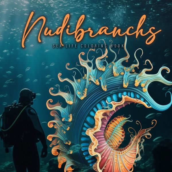 Produktbild: Nudibranchs Coloring Book for Adults