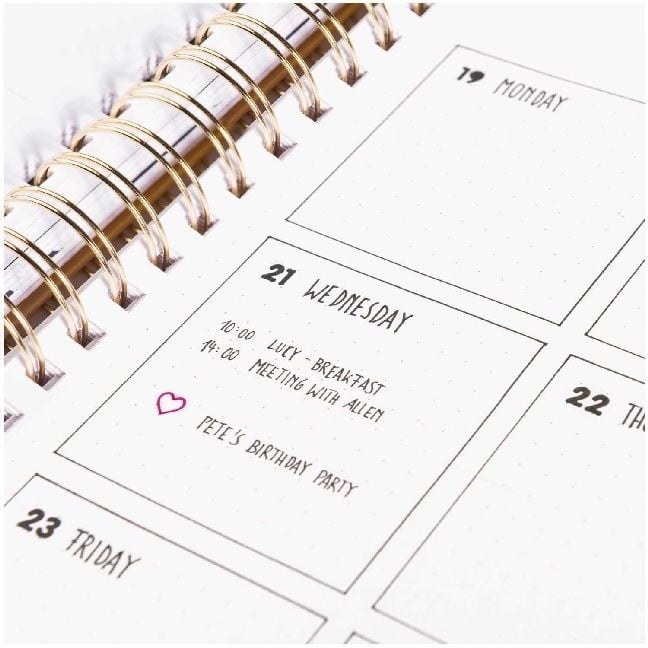 Produktbild: Schablone, Bullet Diary, Quadrat