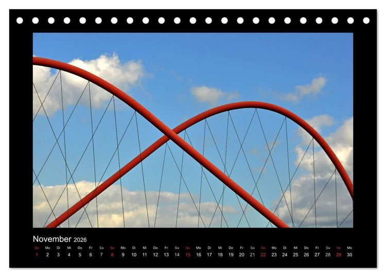 Produktbild: &Uuml;berraschend Anders Ruhrgebiet (Tischkalender 2026 DIN A5 quer), CALVENDO Monatskalender
