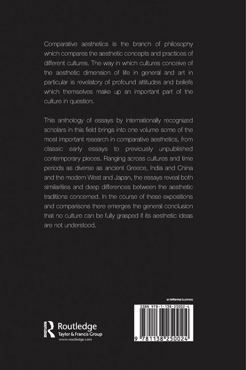 Produktbild: The Pursuit of Comparative Aesthetics